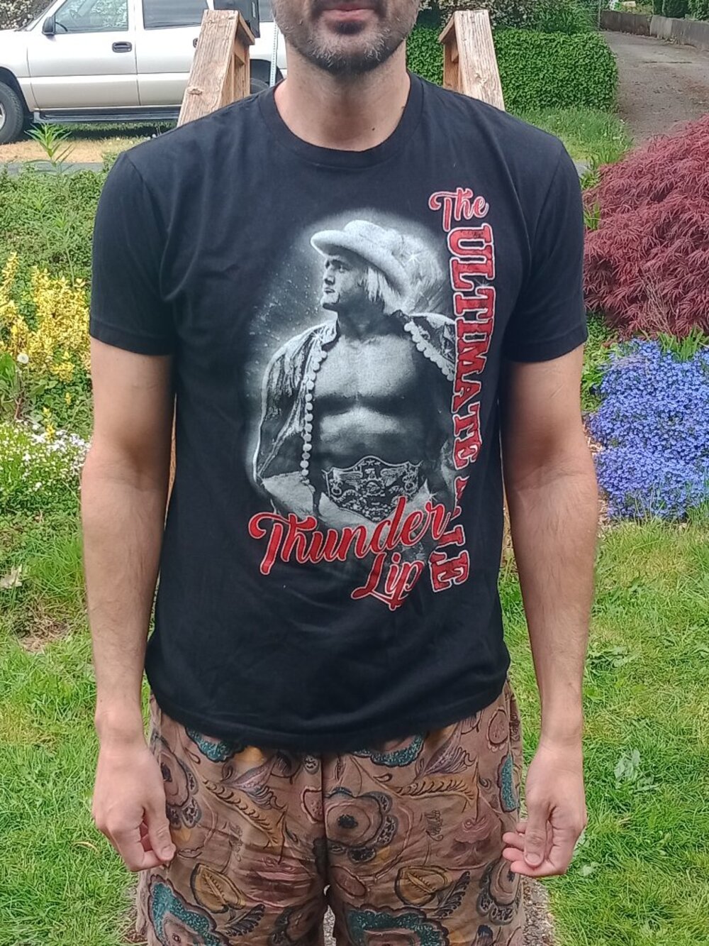Hulk Hogan as Thuderlips from Rocky III t-shirt